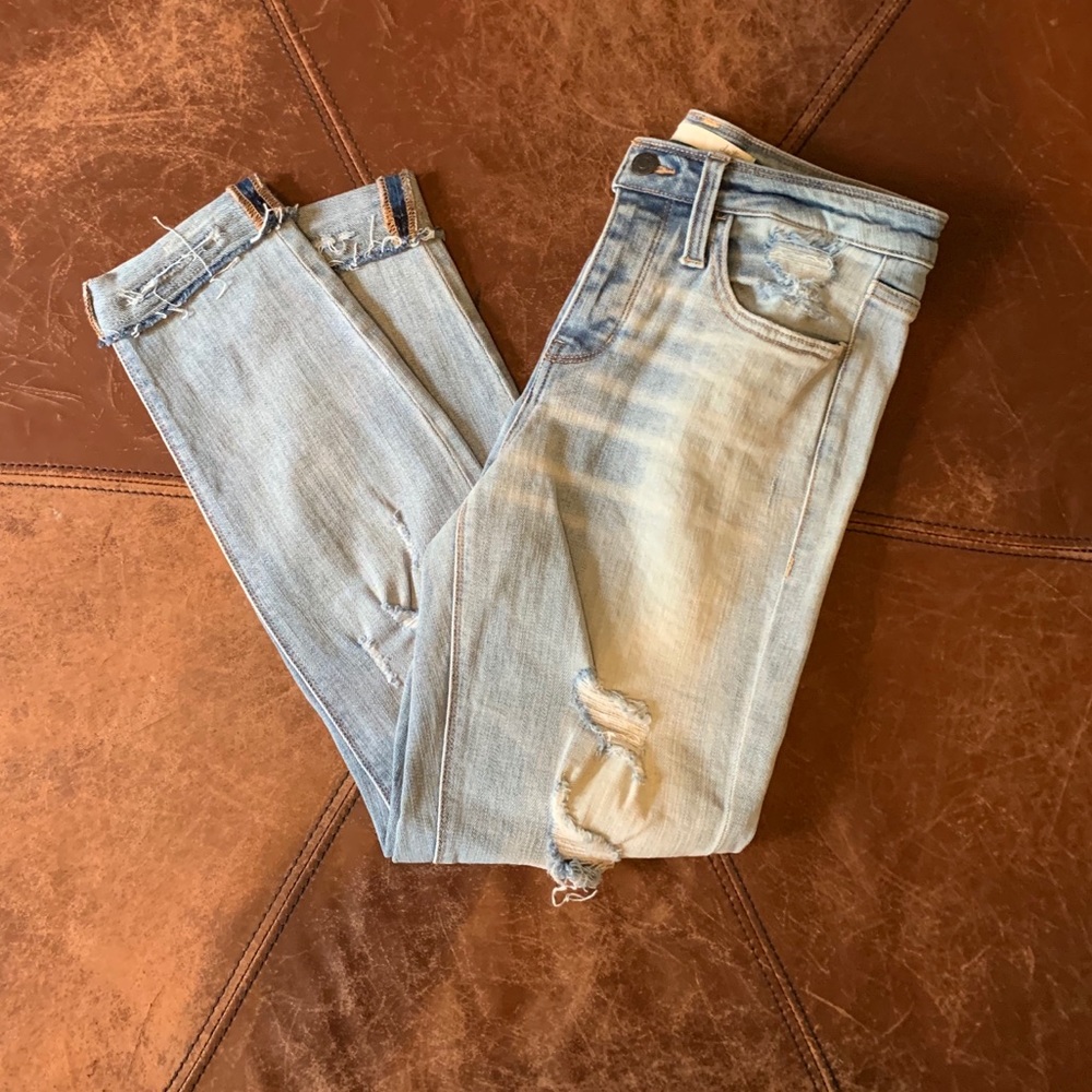 Like New Daytrip Distressed Lynx Ankle Skinny